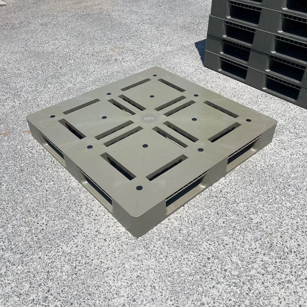 新品】リサイクル物流パレット 1100×1100×140 20枚セット 樹脂パレット