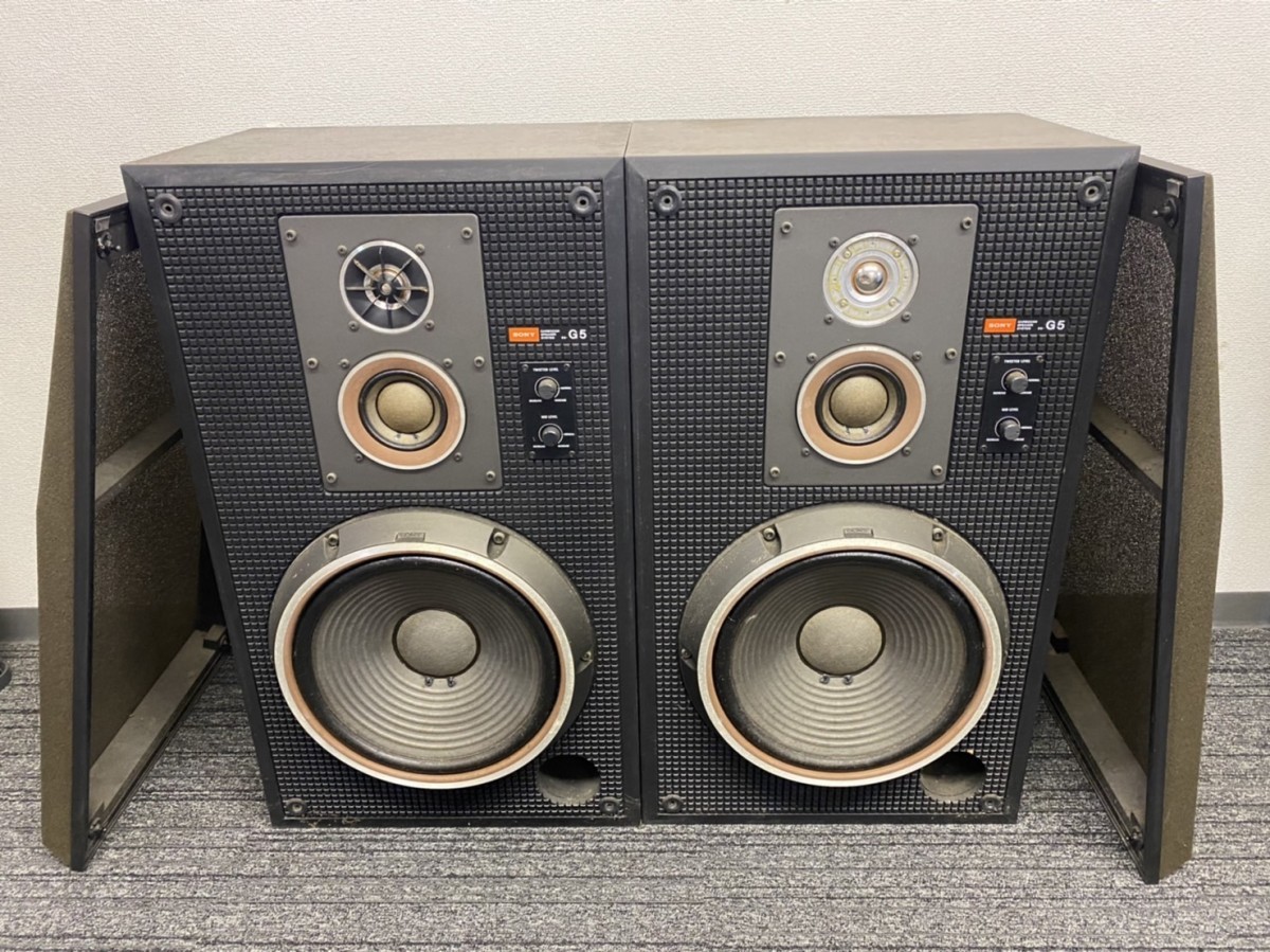ヤフオク! - SONY ソニー SS-G5 3WAY ペアスピーカー フ...
