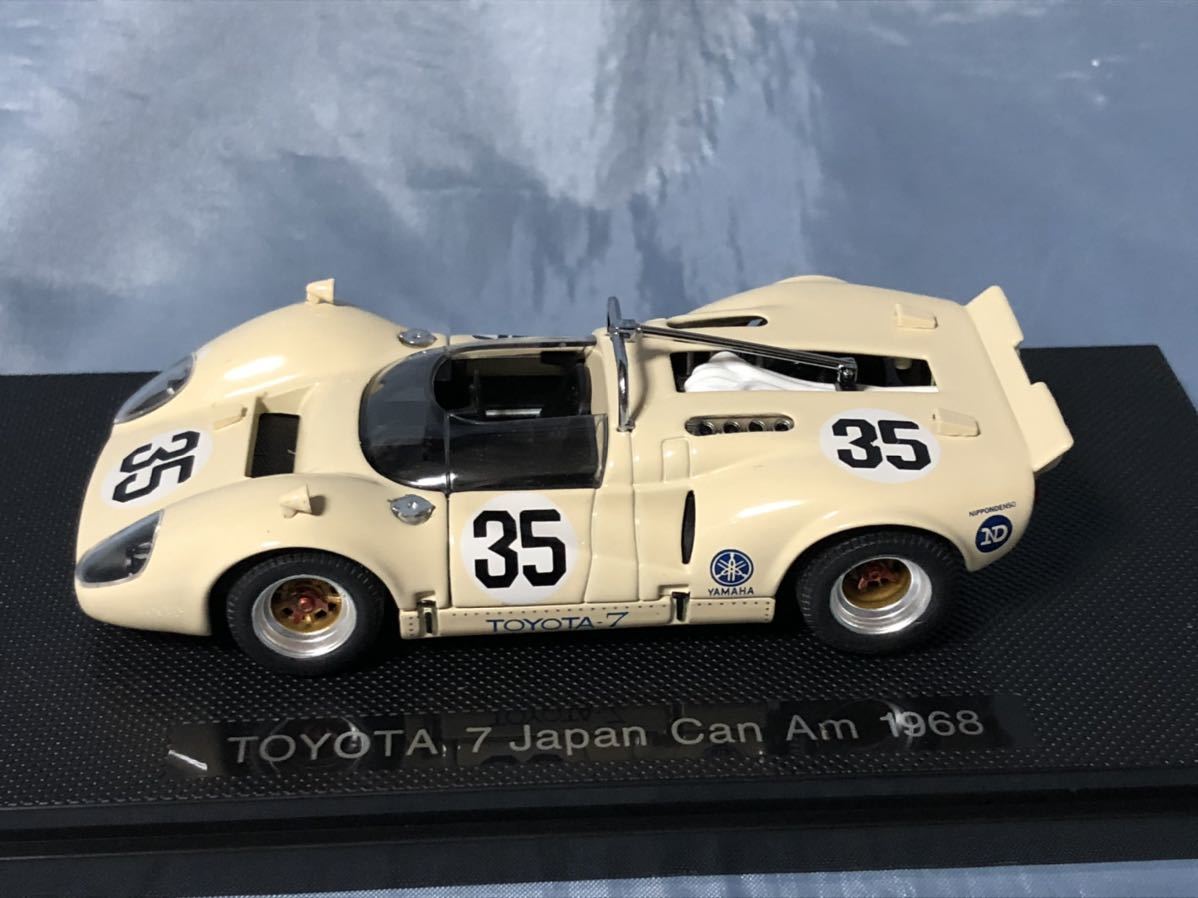 エブロ 製　　トヨタ7 JAPAN Can Am 1968年 イエロー　　　　1/43_画像1