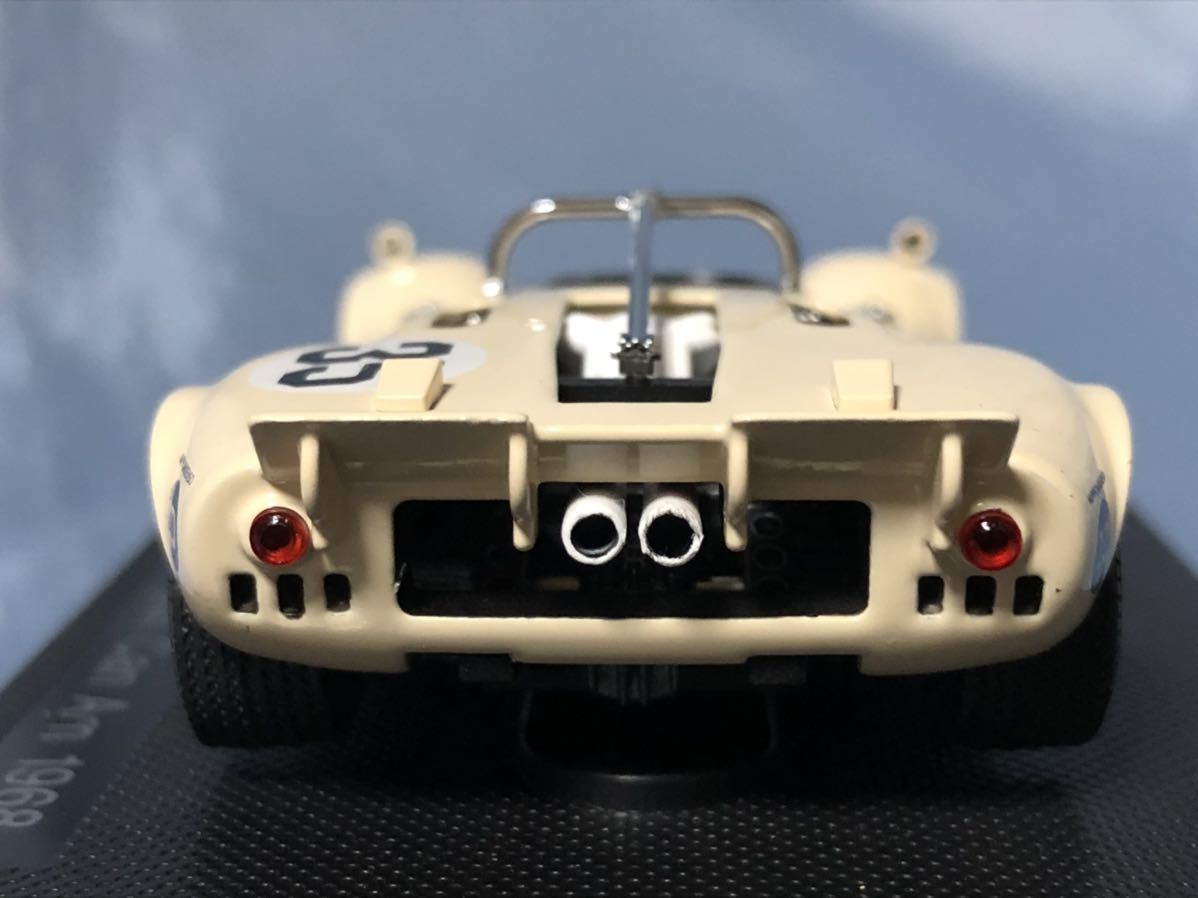 エブロ 製　　トヨタ7 JAPAN Can Am 1968年 イエロー　　　　1/43_画像6