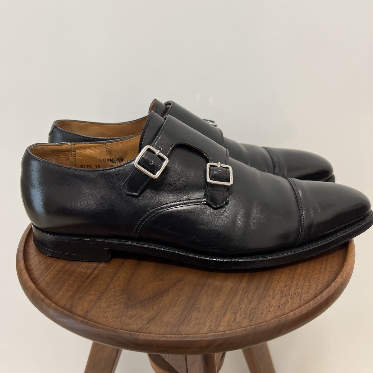 クロケット&ジョーンズ CROCKETT&JONES ダブルモンク Size 8E