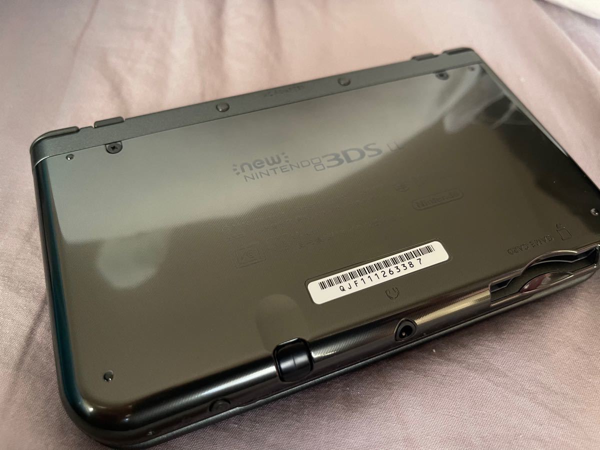 任天堂 New ニンテンドー 3DS LL メタリックブラック 3dsll 本体 美品