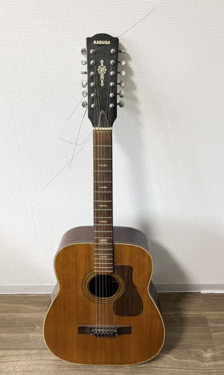 36％割引とっておきし新春福袋 KASUGA 春日 アコースティックギター W-160 1968 アコースティックギター  おもちゃ・ホビー・グッズ-ACI.MD