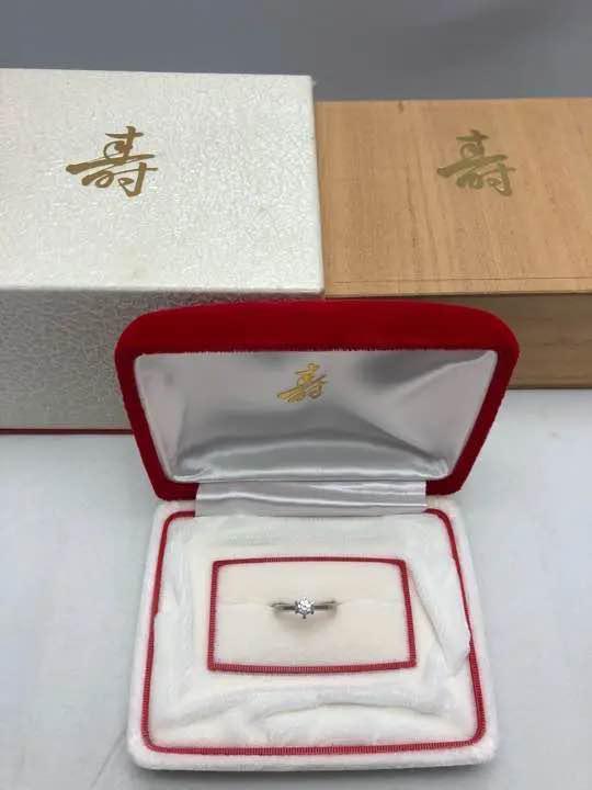 婚約指輪 ダイヤモンド 0.4カラット HKER 3EXカット 0.4 CGL HC