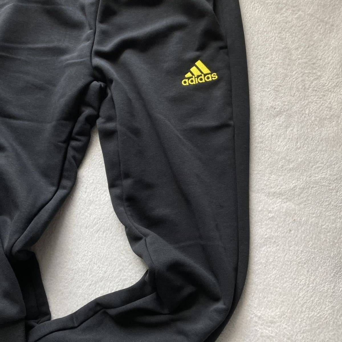 XL （O）新品正規品 adidas アディダス スウェット 上下セット セットアップ パーカー パンツ 黒 ブラック スポーツウェア LL GK9652_画像7