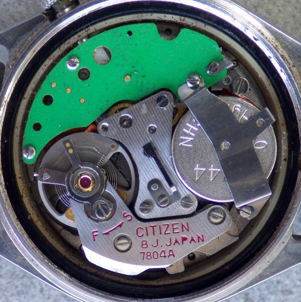 ★即決★送料無料★ヴィンテージ★珍品★CITIZEN ELECTRONIC COSMOTRON 4-790138 シチズン コスモトロン 電磁テンプ式★バンド調整します★