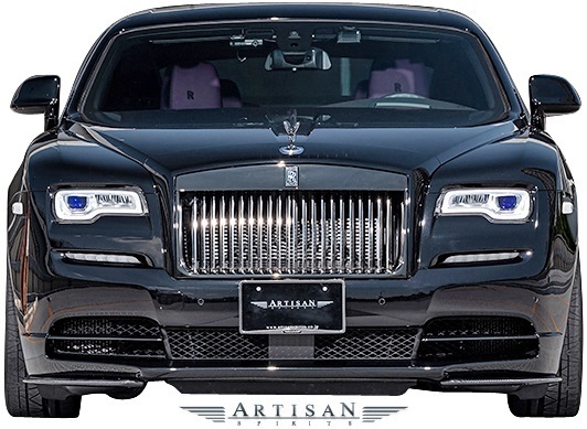 【M’s】ROLLS-ROYCE WRAITH ABA-665C (2016.7-) ARTISAN SPIRITS フルエアロ 3点／／CFRP アーティシャンスピリッツ アーティシャン 高級_画像2