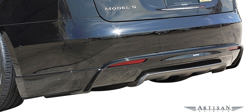 【M's】テスラ Model S (85D) ARTISAN SPIRITS O.F.K. Edition エアロキット 4点／／FRP エアロ アーティシャンスピリッツ TESRA モデルS_画像7