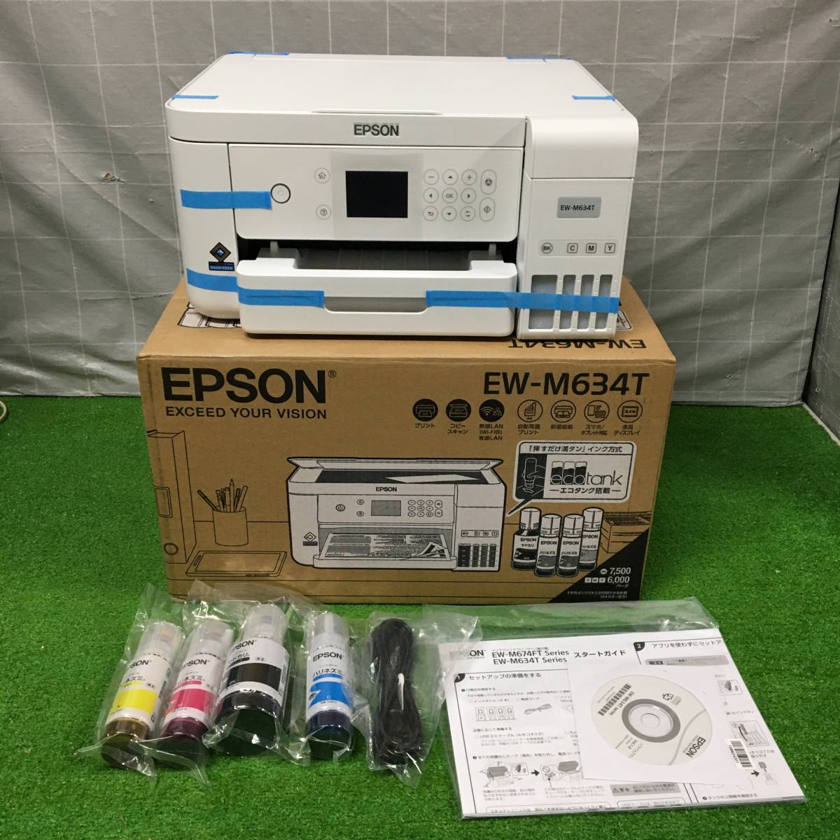 新着 エプソン エコタンク搭載モデル EW-M634T インクジェット複合機