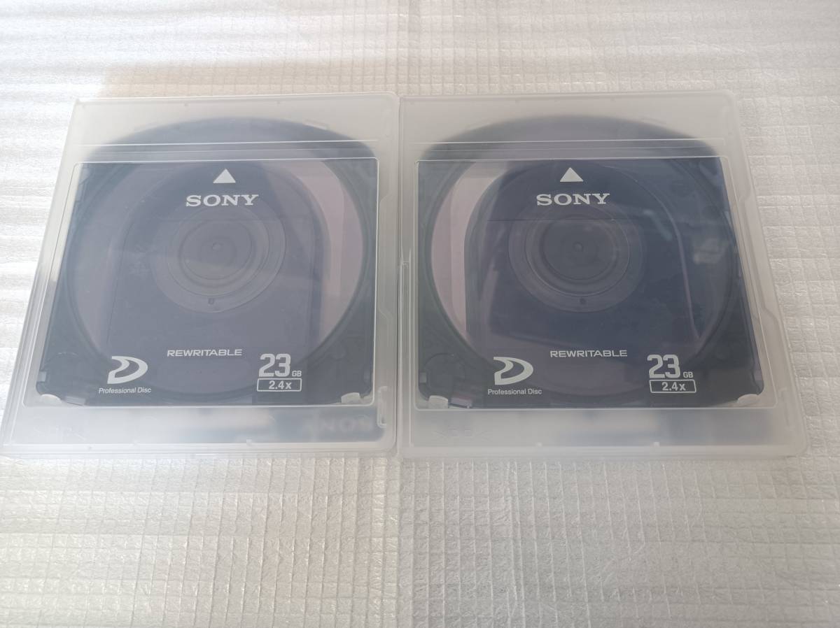 SONY PFD23A DISC XDCAM ディスク ２枚セット｜Yahoo!フリマ（旧PayPay