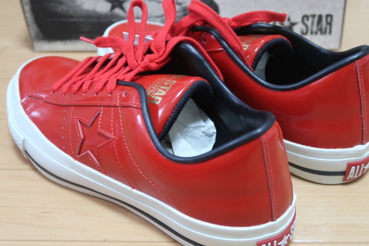 新品】 CONVERSE ONE STAR J RJKT RED/BLACK コンバース ワンスター