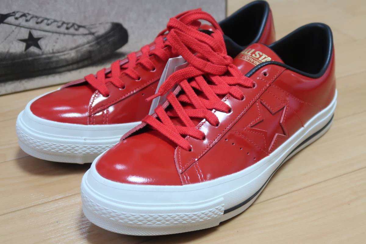 新品】 CONVERSE ONE STAR J RJKT RED/BLACK コンバース ワンスター