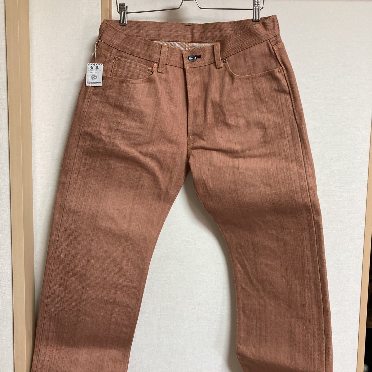 未使用】SAMURAI JEANS サムライジーンズ 柿渋染 S5000KA W35 24oz
