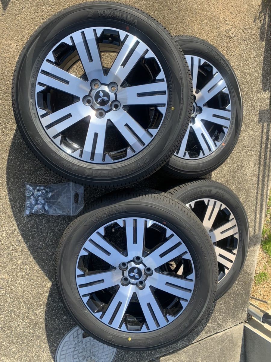 三菱 新型デリカD5新車取外し純正タイヤホイール4本セット