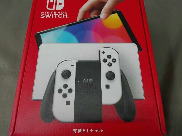 美品 Nintendo Switch(有機ELモデル) Joy-Con(L)/(R) ホワイト 