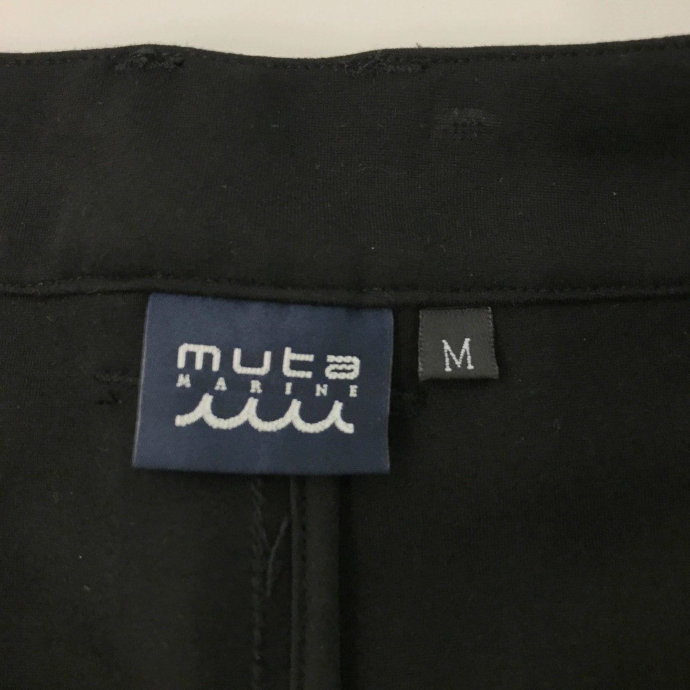 【1円】muta MARINE ムータマリン ストレッチパンツ ブラック系 M [240001710768] ゴルフウェア メンズ_画像3