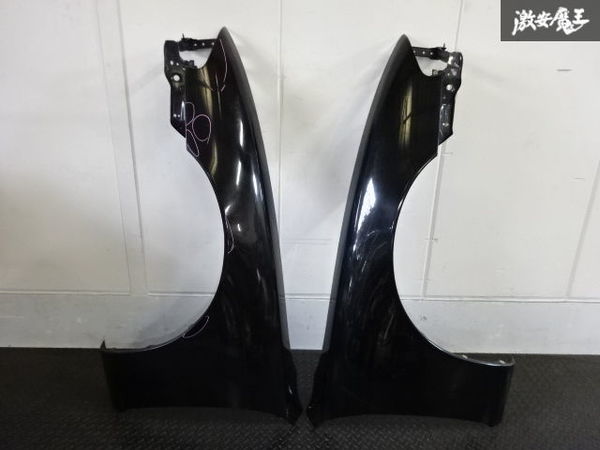 日産 純正 S14 シルビア 前期 フロント フェンダー 左右 黒 ブラック系