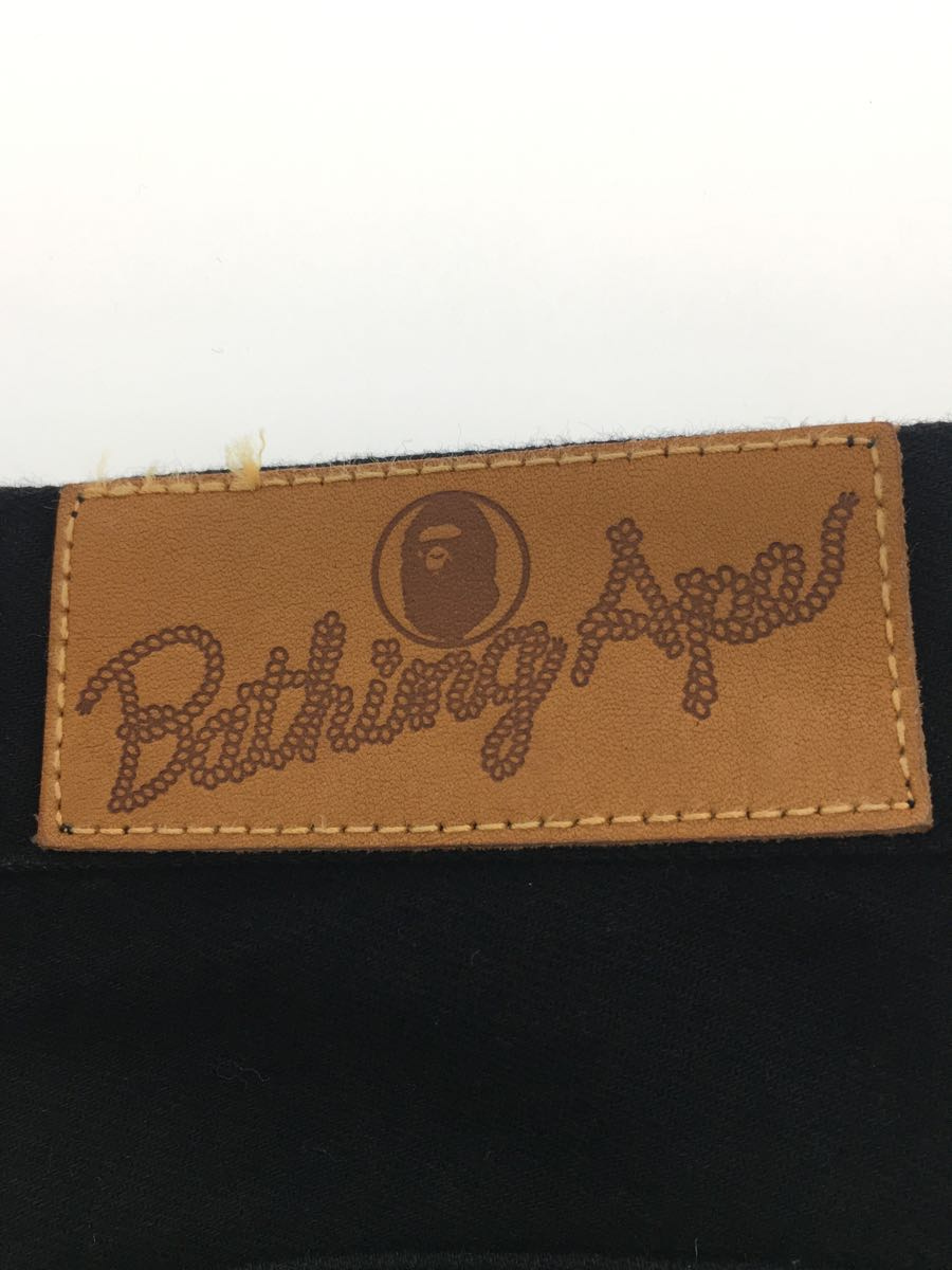 コットン ヤフオク! - A BATHING APE ストレートパンツ/M/コットン/001