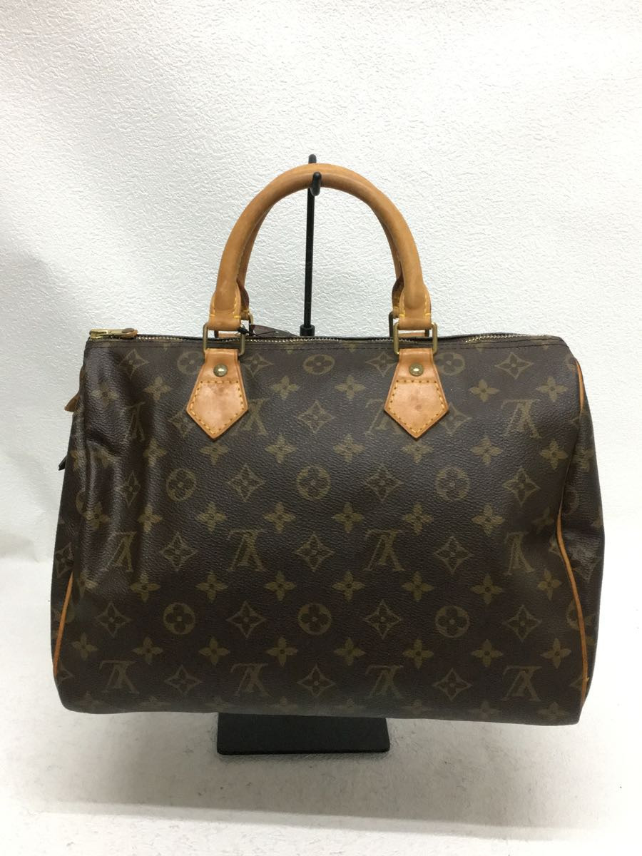 LOUIS VUITTON◇2)スピーディ30_モノグラム・キャンバス_BRW-