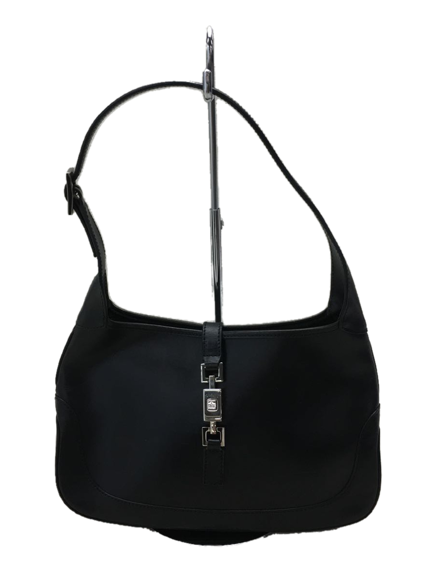 GUCCI◇ジャッキー/ハンドバッグ/レザー/BLK/001・3735 www