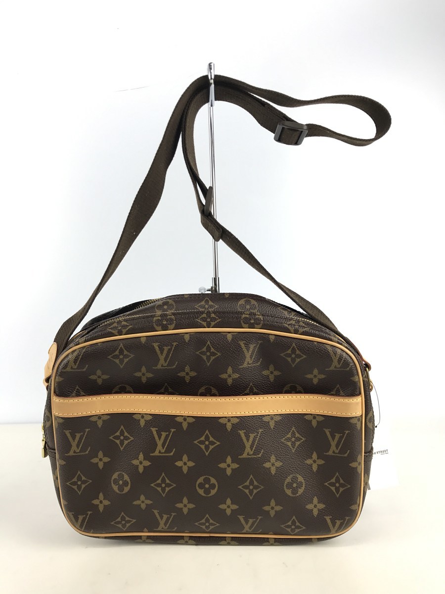 LOUIS VUITTON◇リポーターPM モノグラムキャンバス/PVC/BRW/総柄