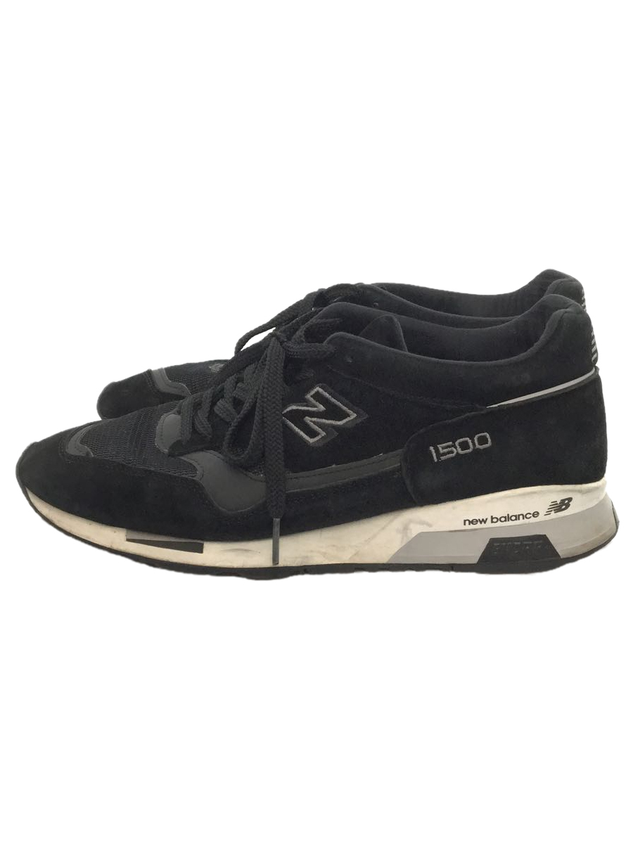 NEW BALANCE◇M1500JKK/ブラック/Made in UK/UK9.5/BLK/スウェード