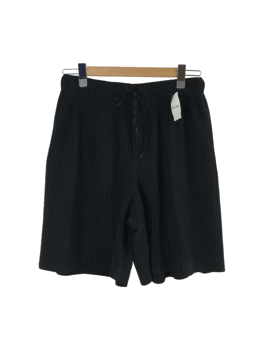 HOMME PLISSE Issey 黒 Miyake ショートパンツ - 通販 - guianegro.com.br