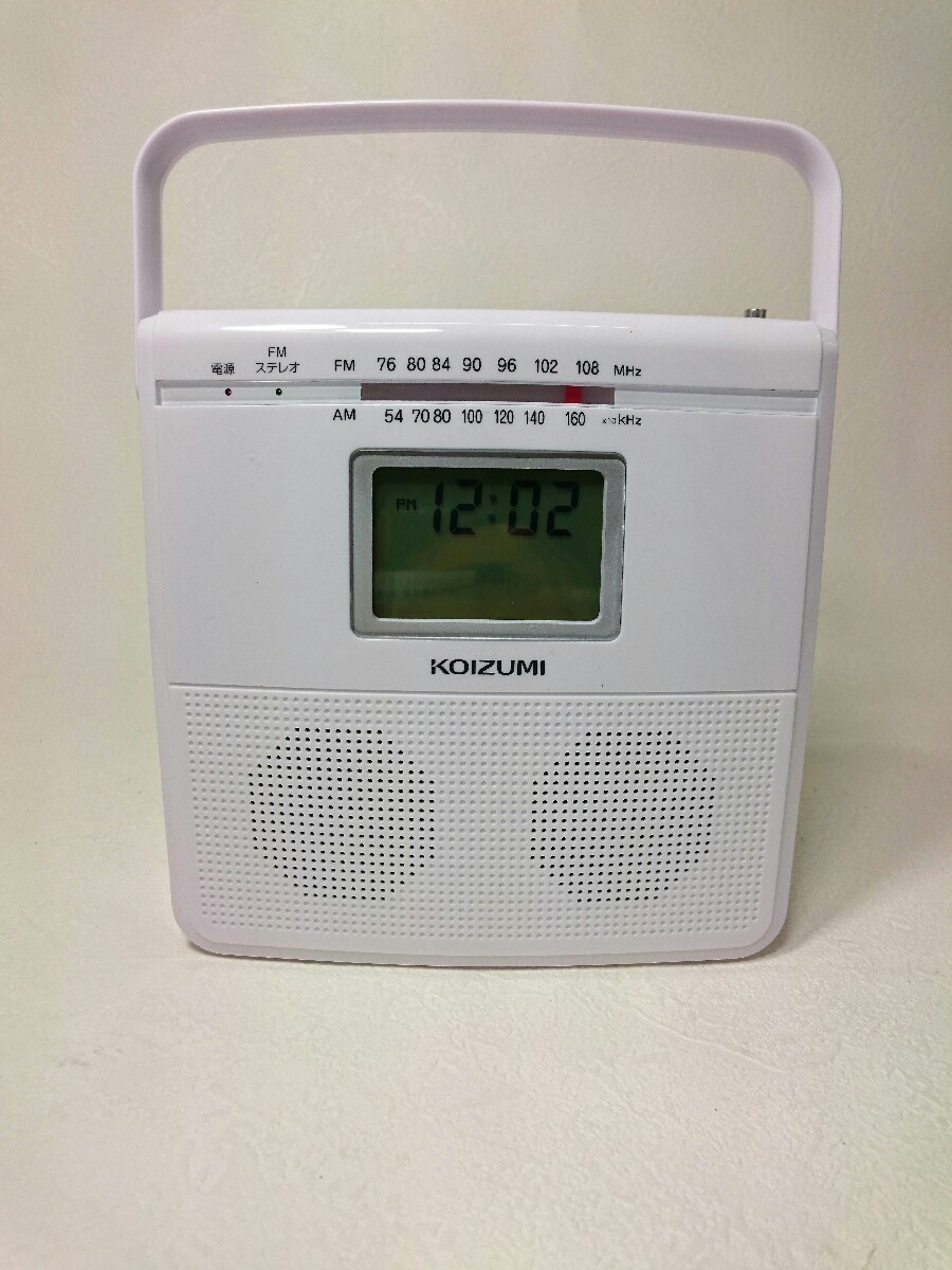 KOIZUMI KOIZUMI CDラジオ SAD-4703/W ホワイト(一般)｜売買された 