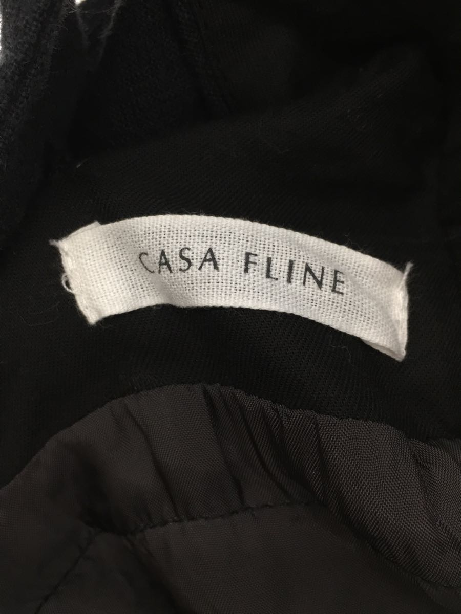 CASA FLINE◇バックタイベアオールインワン/FREE/リネン/ブラック
