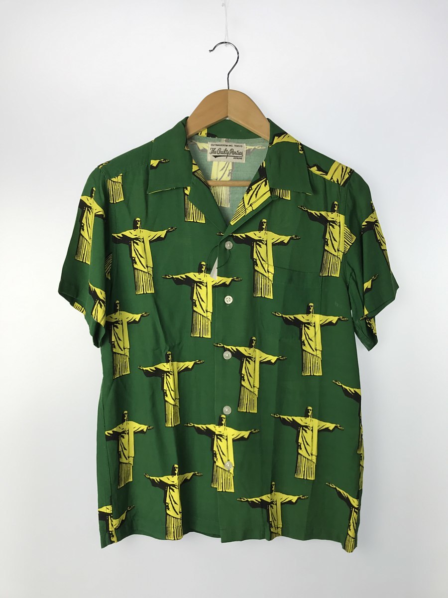 WACKO MARIA◇CORCOVADO ALOHA SHIRT/アロハシャツ/M/レーヨン