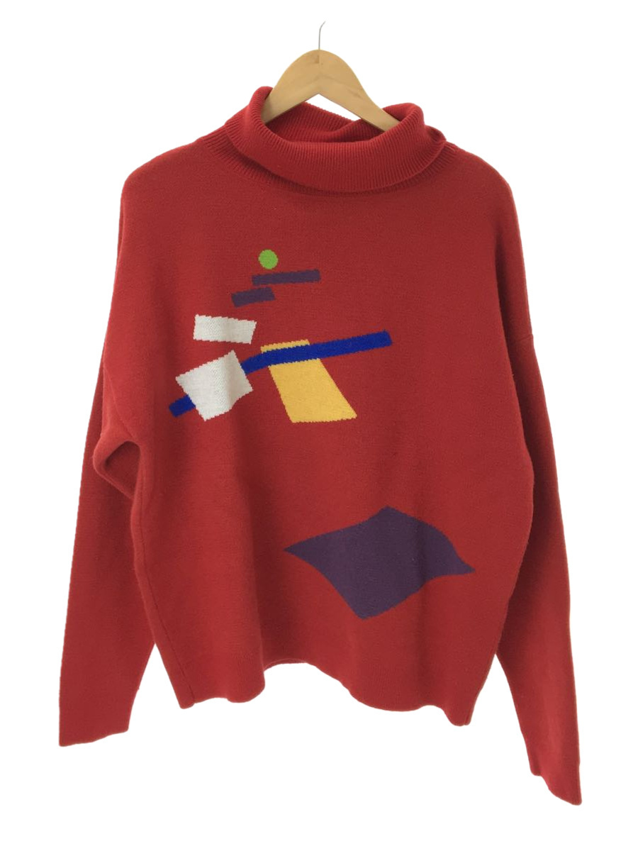 Gosha Rubchinskiy◇セーター(厚手)/M/ウール/RED - メンズ Gosha Rubchinskiy◇セーター(厚手)/M/ウール/RED - メンズ