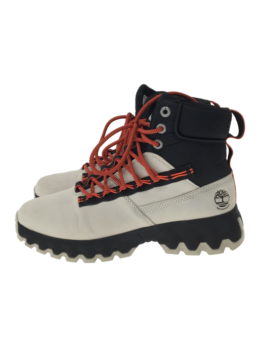 Timberland◆トレッキングブーツ/26.5cm/ホワイト/スウェード/A2KSS/TBLEDGEWATERPROOFBOOT