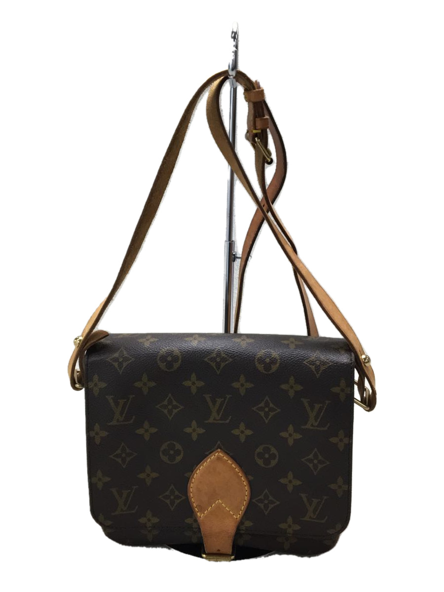 買取 格安 LOUIS VUITTON◇カルトシエール_モノグラム_BRW/PVC