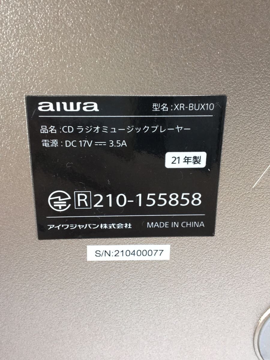 ヤフオク! - AIWA◇XR-BUX10/CDラジオミュージックプレイヤ