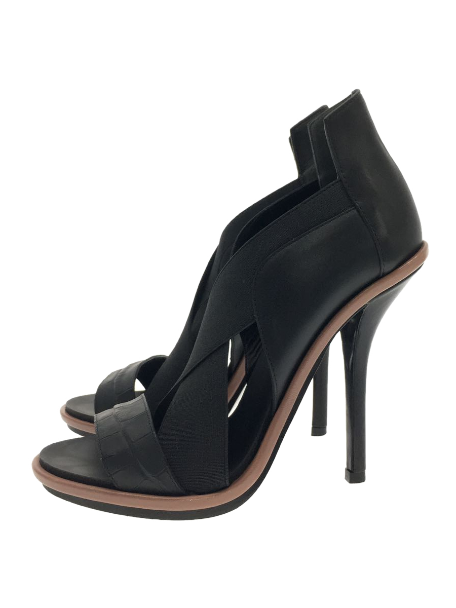 BALENCIAGA◇サンダル/35/BLK/レザー capacitacion.bureauveritas.com.ec