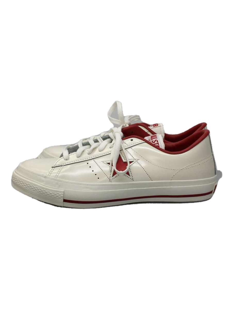 CONVERSE◇ONE STAR J WHT RED/28cm//ローカットスニーカー