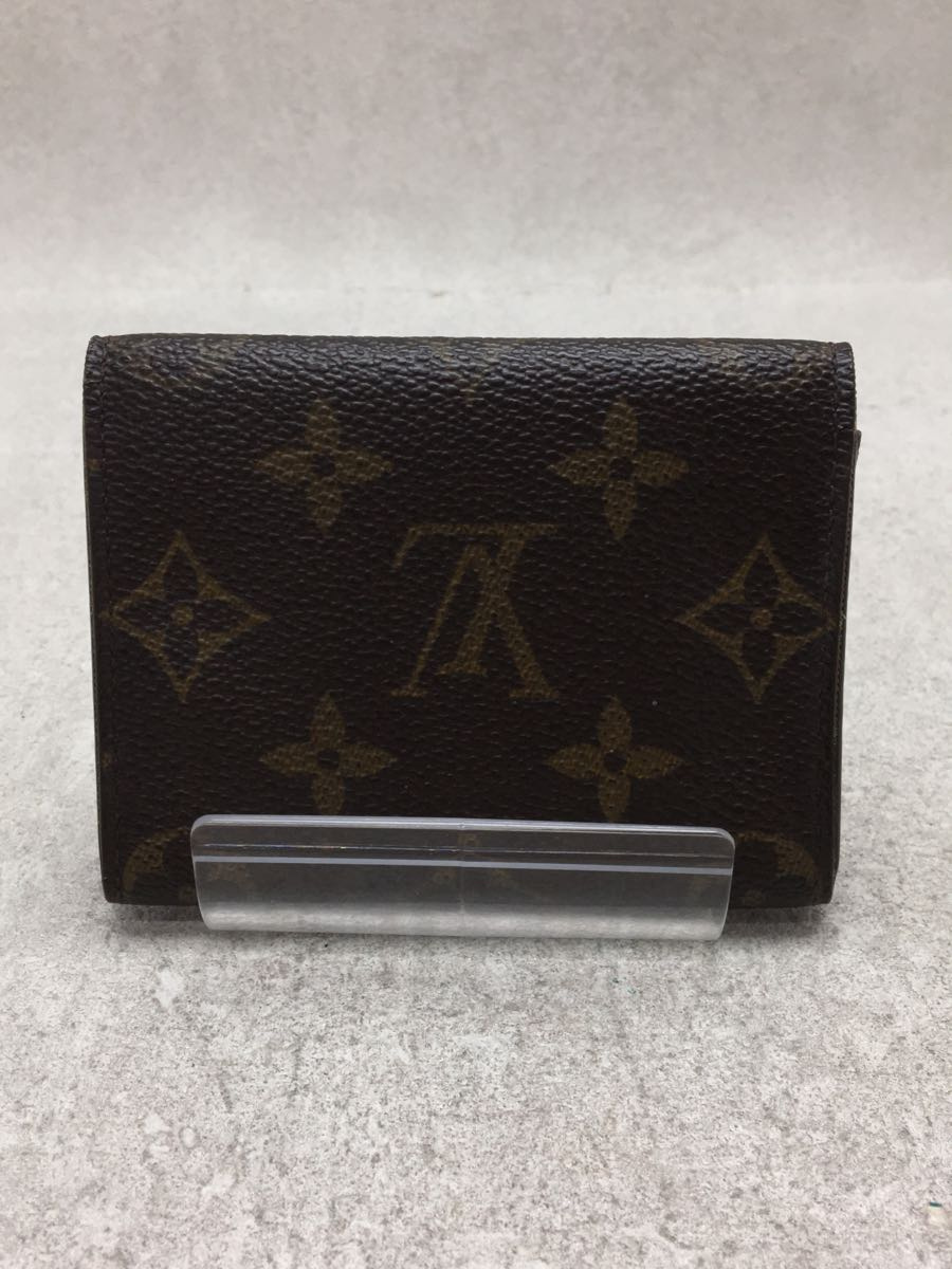 LOUIS VUITTON◇アンヴェロップ・カルトドゥヴィジット_モノグラム_BRW