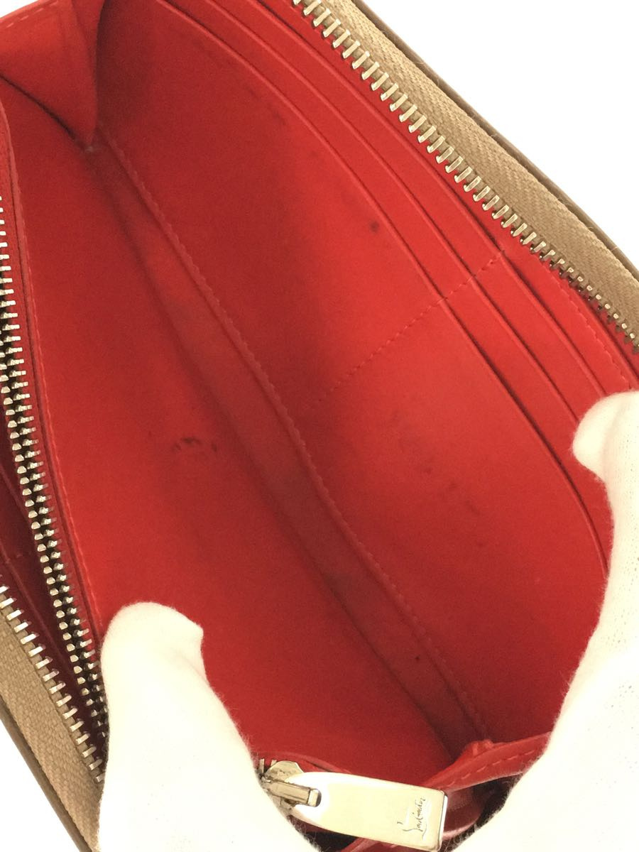 Christian Louboutin◇パネトーネ/ラウンドファスナー/シルバー金具/長