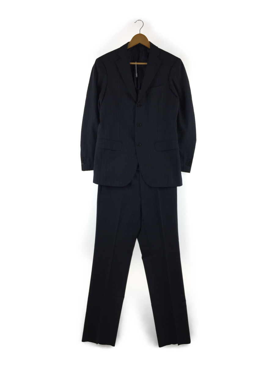 RING JACKET◇セットアップ/44/NVY/スーツ/ウール/3Bジャケット
