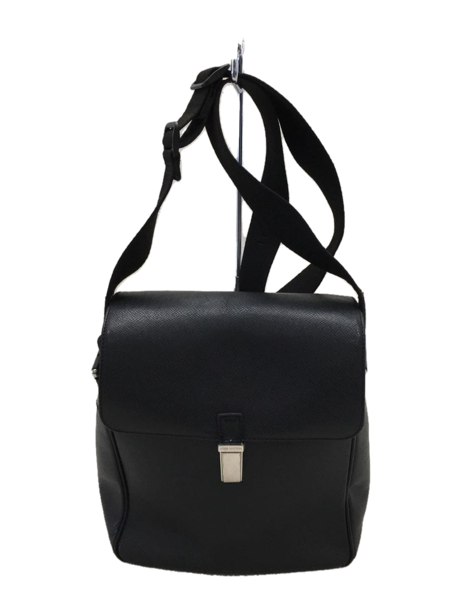 LOUIS VUITTON◇ヤランガ_タイガ_アルドワーズ/レザー/BLK/M30822