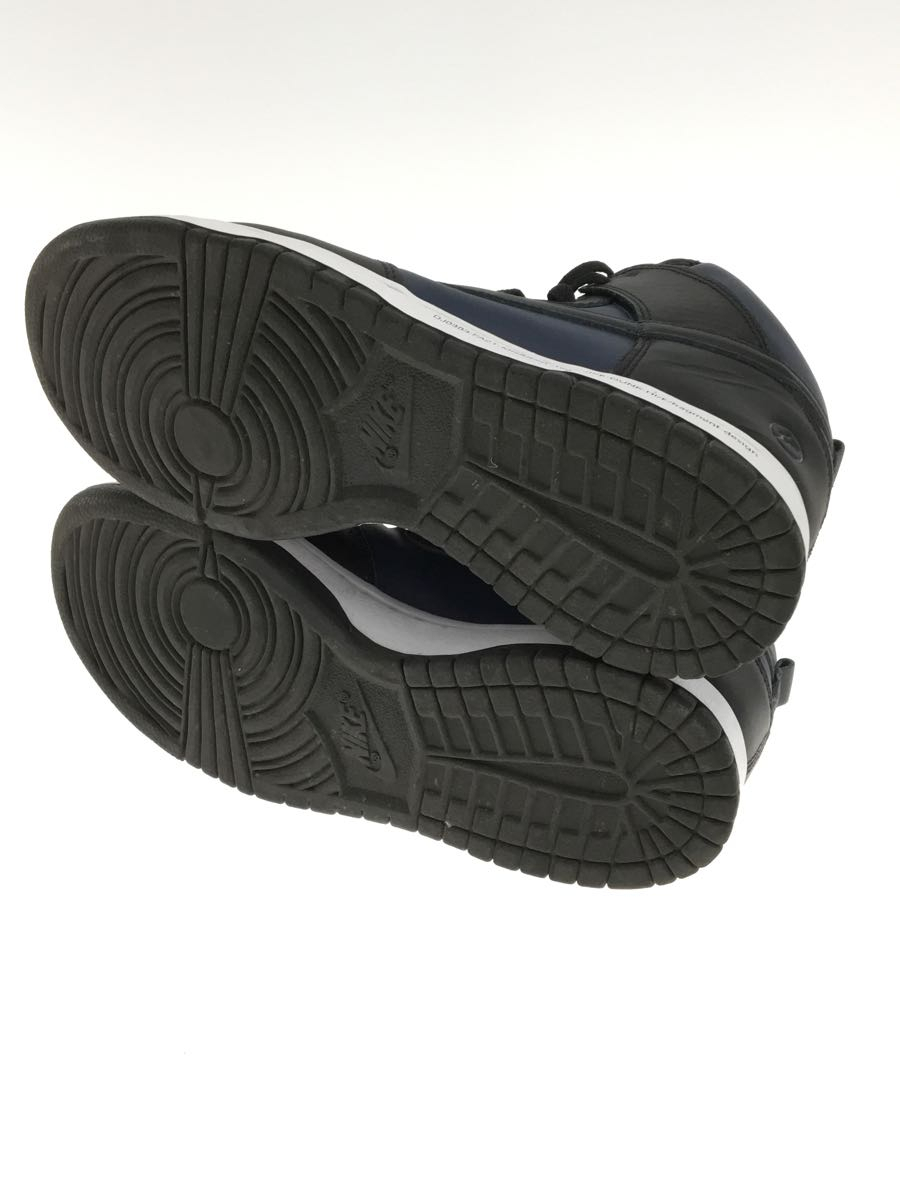 NIKE◇DUNK HI/FRAGMENT DESIGN/ハイカットスニーカー/25.5cm/NVY