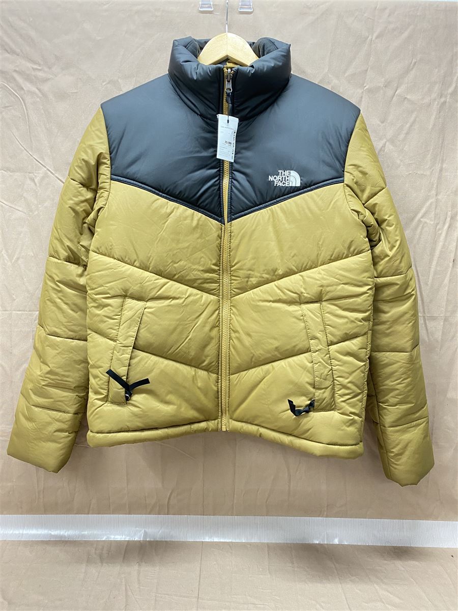 THE NORTH FACE◇ダウンジャケット/721221/S/ナイロン/イエロー www.pa