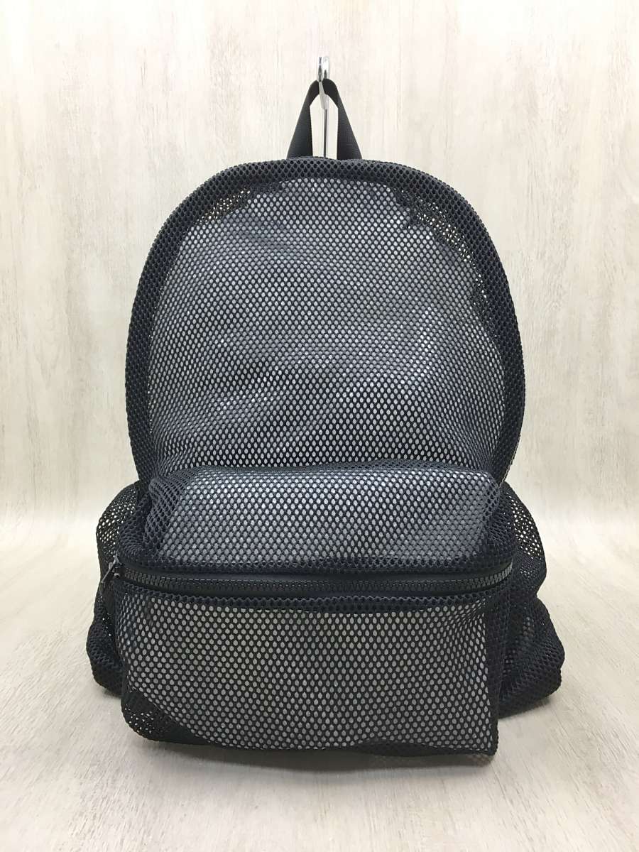 COMOLI◇21SS/メッシュデイパック/リュック/-/BLK pci.org.py