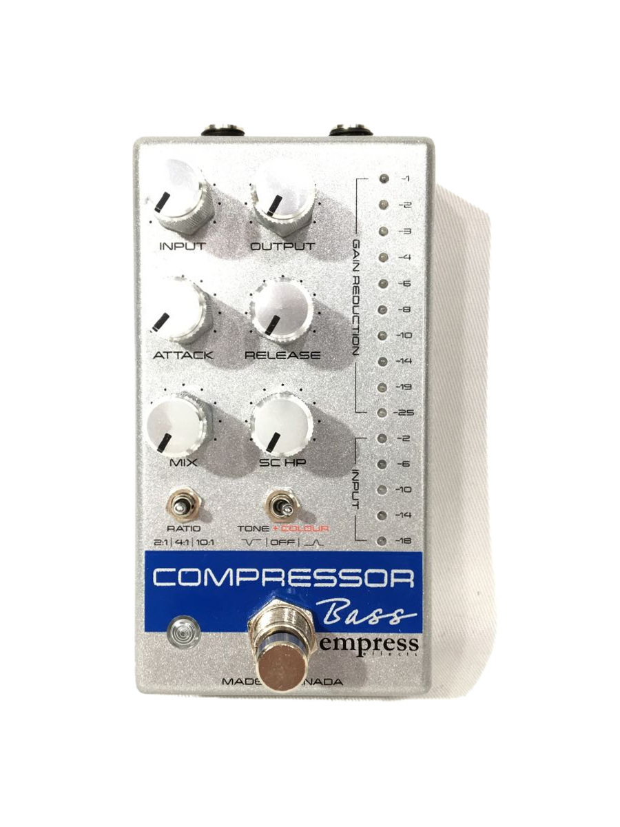 EMPRESS EFFECTS◇Bass Compressor Silver/ベースコンプレッサー/箱