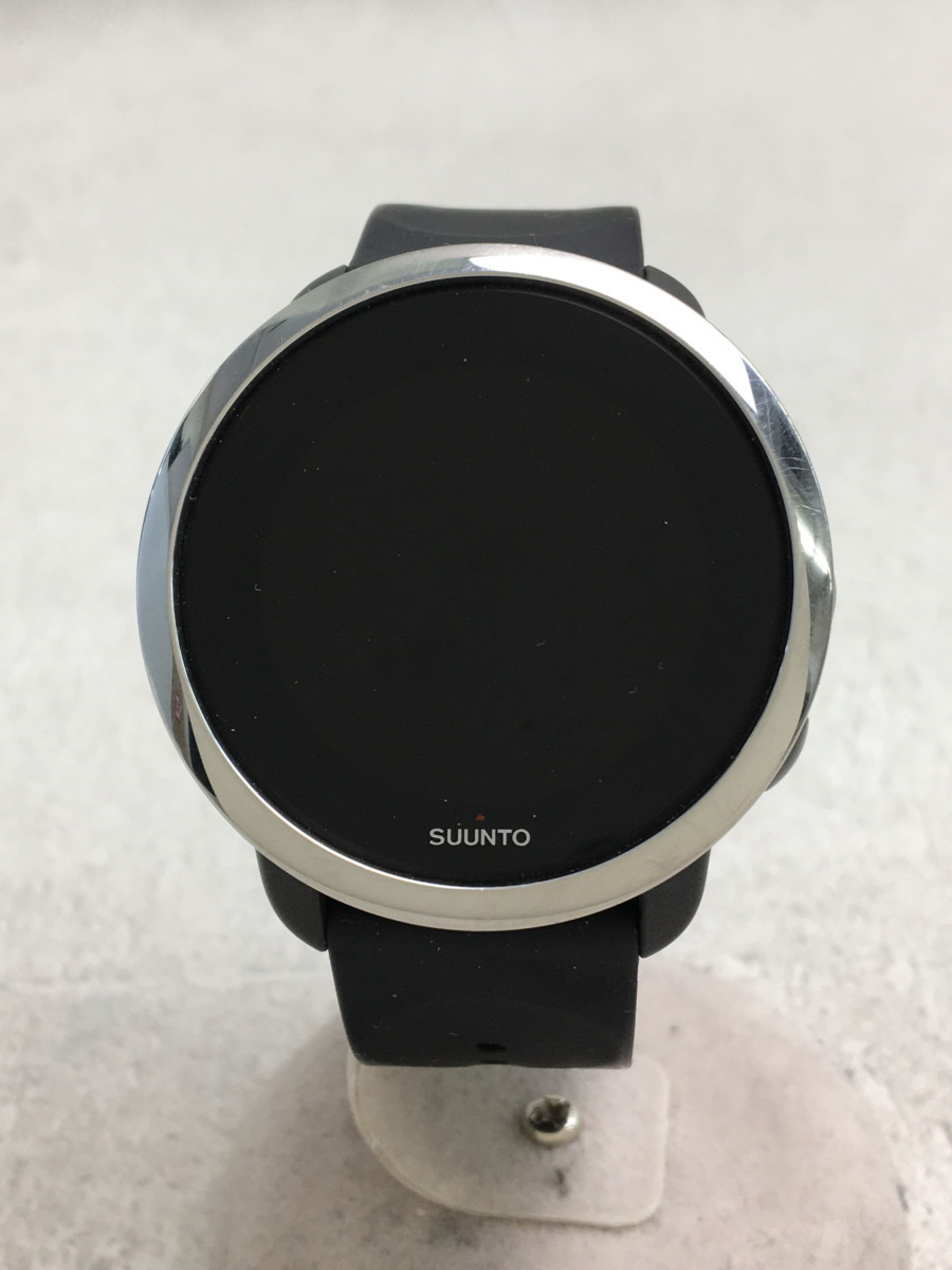 SUUNTO◇腕時計/アナログ/ラバー/グレー/ブラック/スント