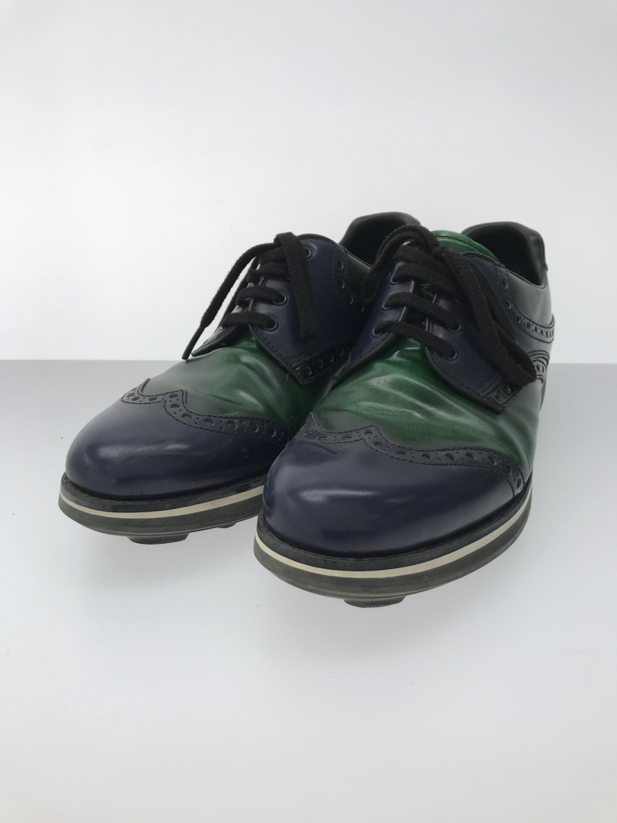 PRADA◇シューズ/UK6.5/GRN/レザー/プラダ en.cheongwoonmexico.com