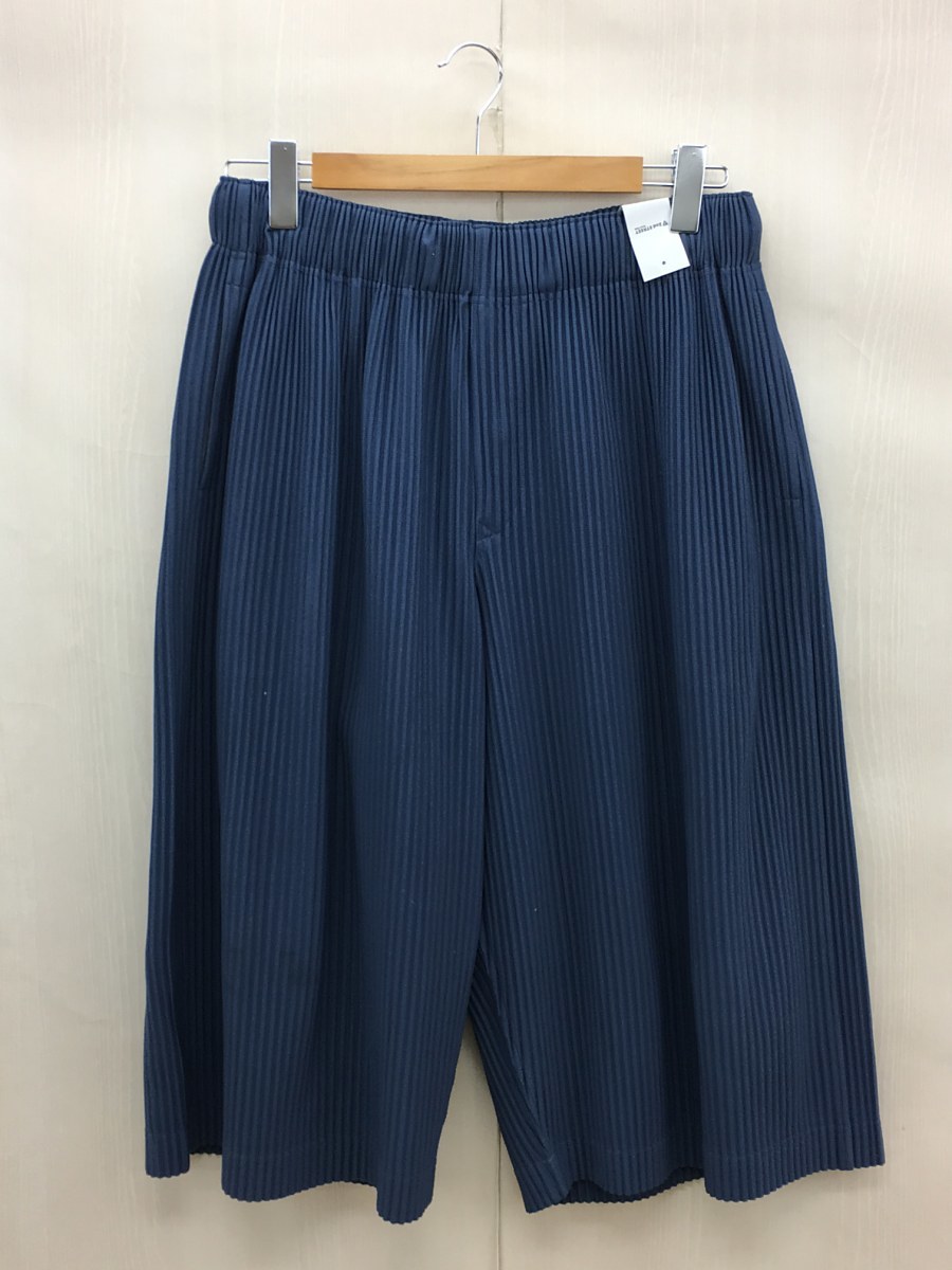 HOMME PLISSE ISSEY MIYAKE◇ボトム/3/ポリエステル/BLU/HP71JF107