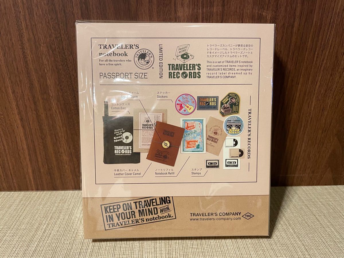 トラベラーズノート 限定セット レコード[新品未開封]