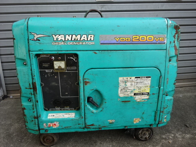 Yahoo!オークション - YDG-200VS ディーゼルエンジン ヤンマー Yahoo!オークション - YDG-200VS ディーゼルエンジン ヤンマー