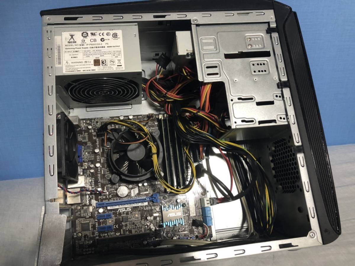 SSD搭載】サクサク動作 ASUSケース 自作PC Core i7 3770 3.4Ghz デスクトップPC windows10 メモリ8GB  product details | Yahoo! Auctions Japan proxy bidding and shopping service  | FROM JAPAN